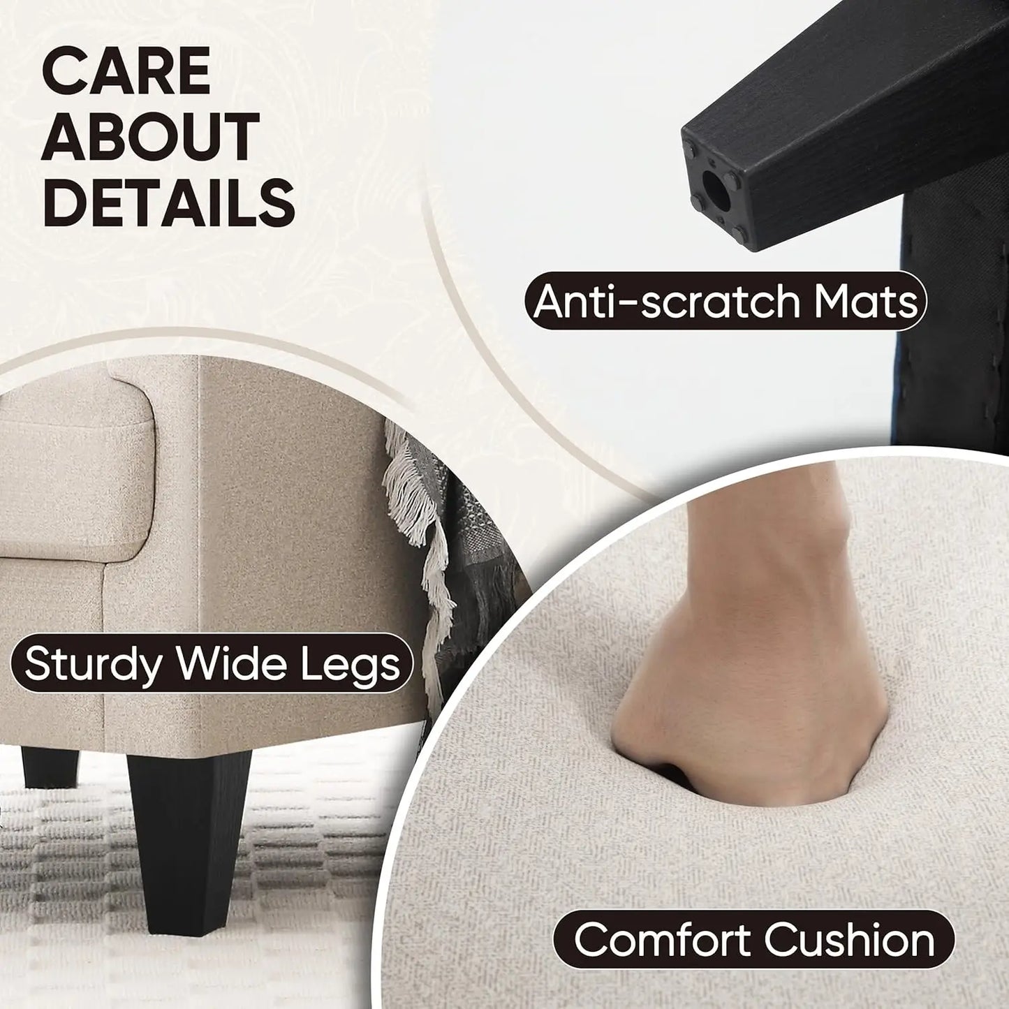 Cushioned Reading Chair