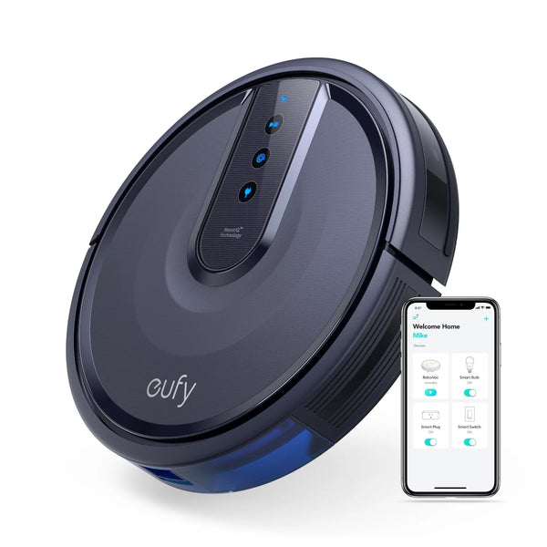 25C Wi-Fi Connected Robot Vacuum, Great for Picking up Pet Hairs, Quiet, Slim