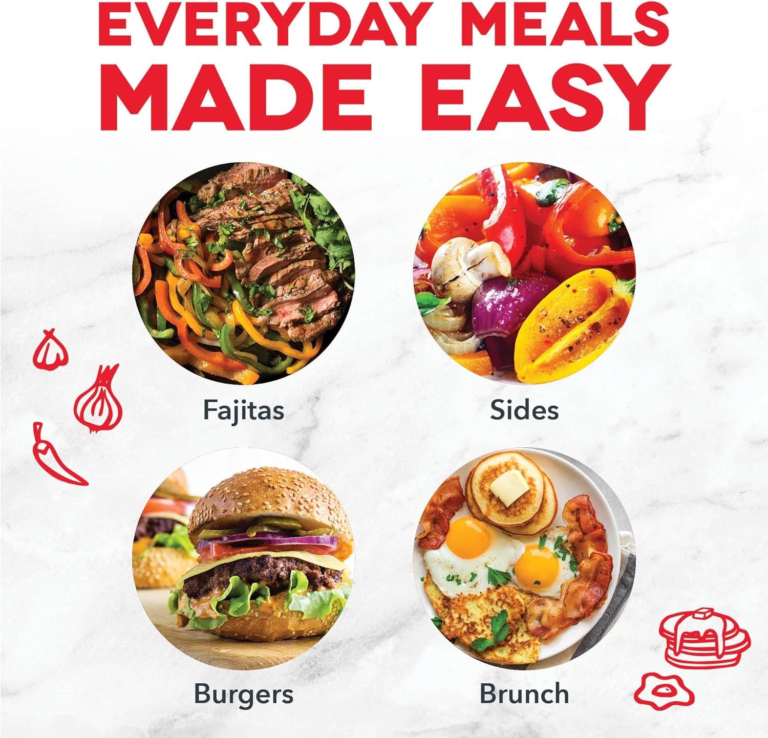 Electric Griddle with Removable Nonstick Cooking Plate