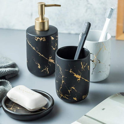 Ceramic Bathroom Accessory Set 