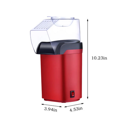 Red Hot Air Electric Popcorn Maker