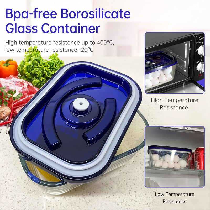 Glass Food Storage ContainersGlass Food Storage Containers