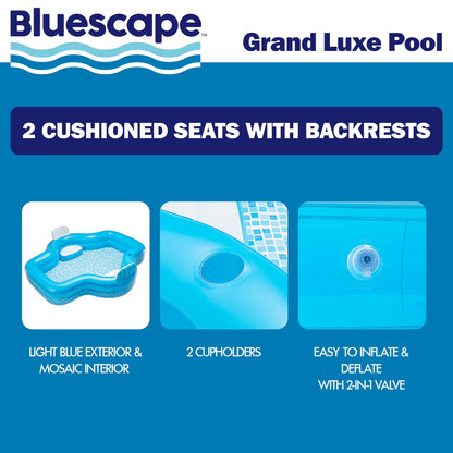 Grand Luxe Inflatable Family Swimming Pool 