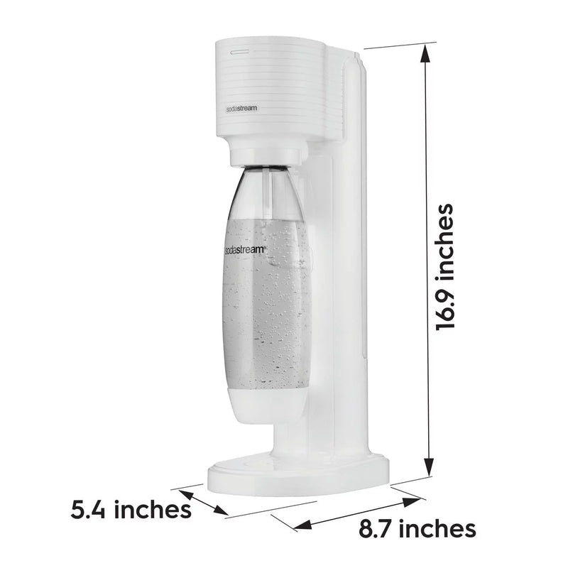 Gaia Sparkling Water Maker - White